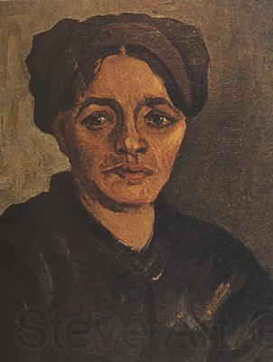 Vincent Van Gogh Head of a Peasant Woman with Dark Cap (nn04) Germany oil painting art